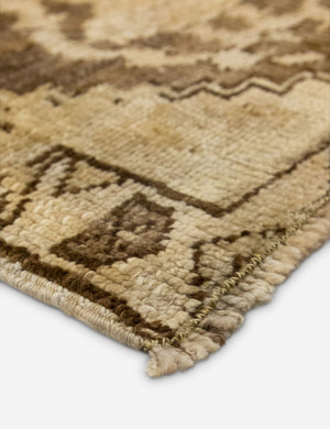 Vintage Turkish Hand-Knotted Wool Mini Rug No. 319, 1'6