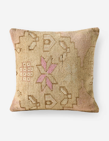 Vintage Pillow No. 187, 18" x 18"