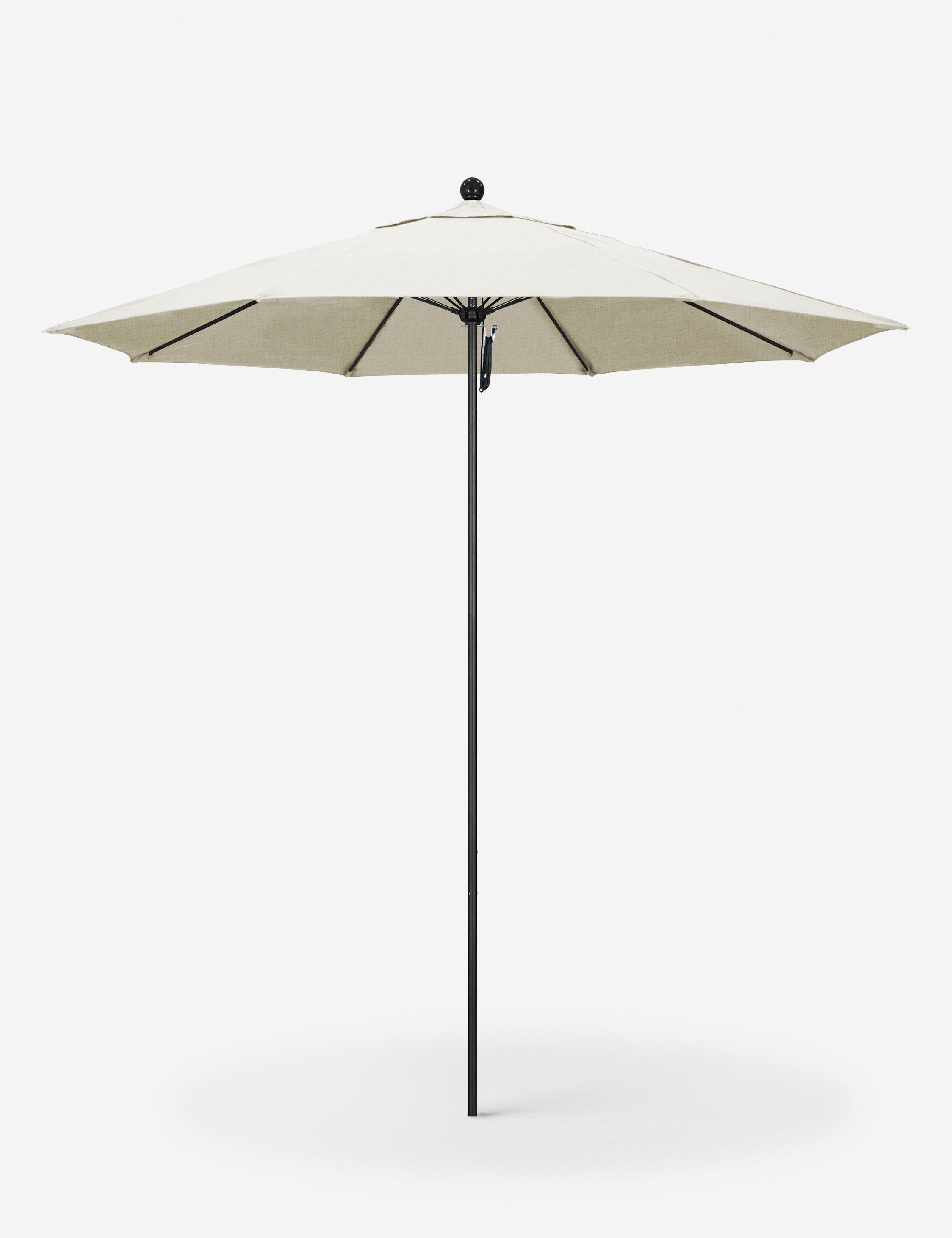 Portofino 11' Round Outdoor Umbrella, Canvas Portofino 11' Round Outdoor Umbrella, Canvas