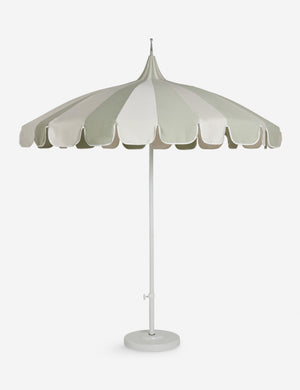 6 white patio umbrella Cantilever the most resilient and solid material for prolonged sun exposure 6' Outdoor Patio Beach Umbrella