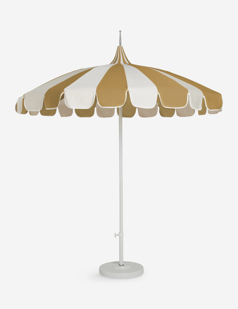 floral pagoda patio umbrella Aamu 8'6" Pagoda Outdoor Umbrella by Sarah Sherman Samuel