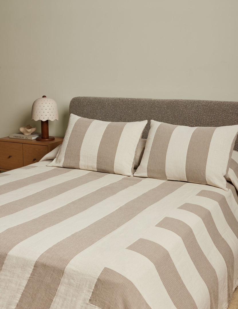 Ali Patched Cotton Sham by Sarah Sherman Samuel