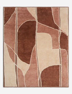 Amalfi Hand-Knotted Wool Rug Swatch by Aimee Song