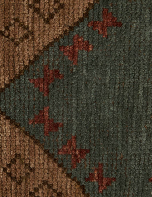 Arata Hand-Knotted Wool Rug Swatch, Juniper