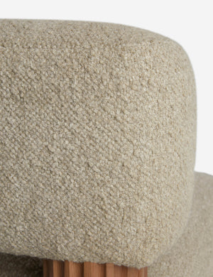 Open Box: Auclair Accent Chair, Tan Boucle