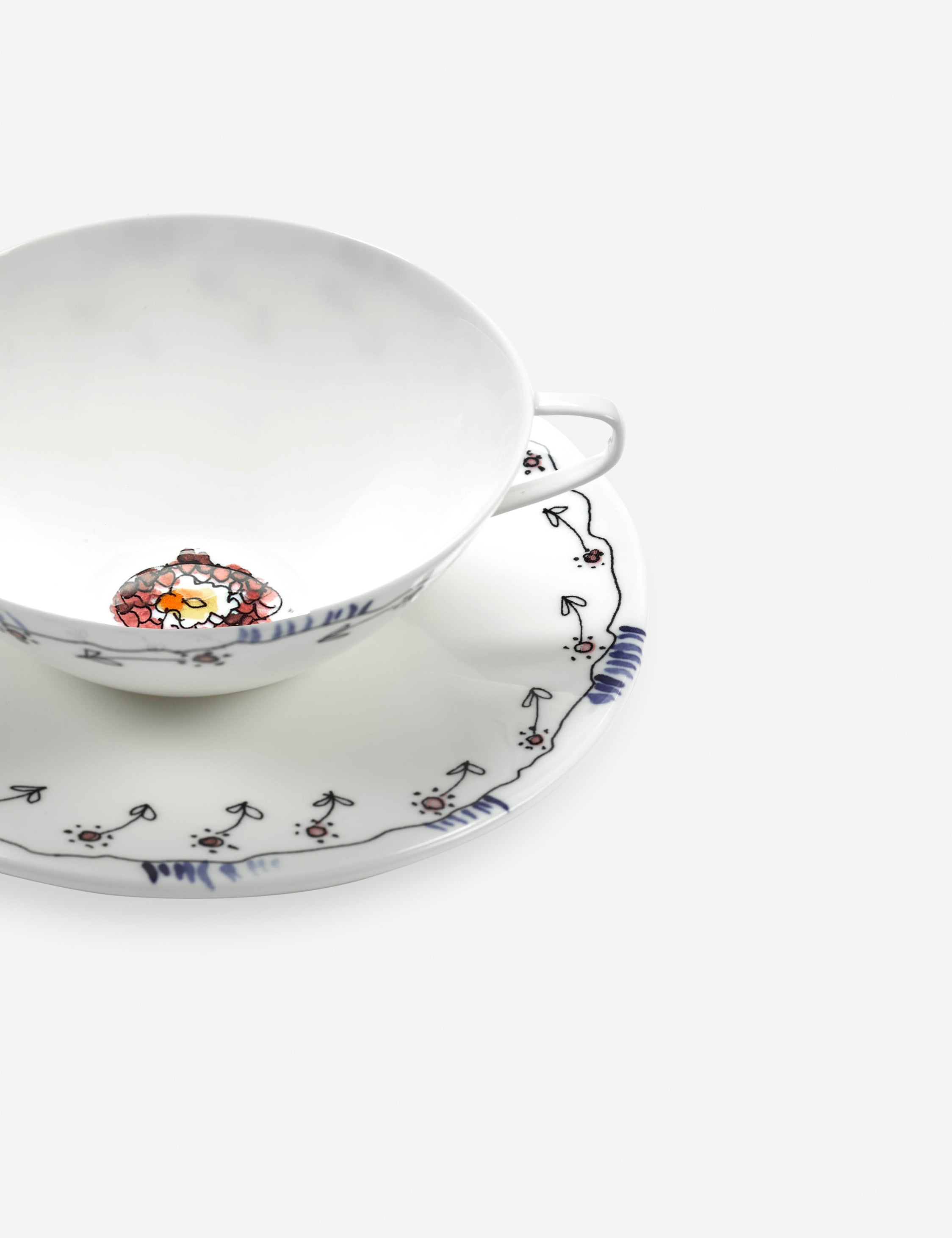 Midnight Flowers Drinkware - Thumbnail 4