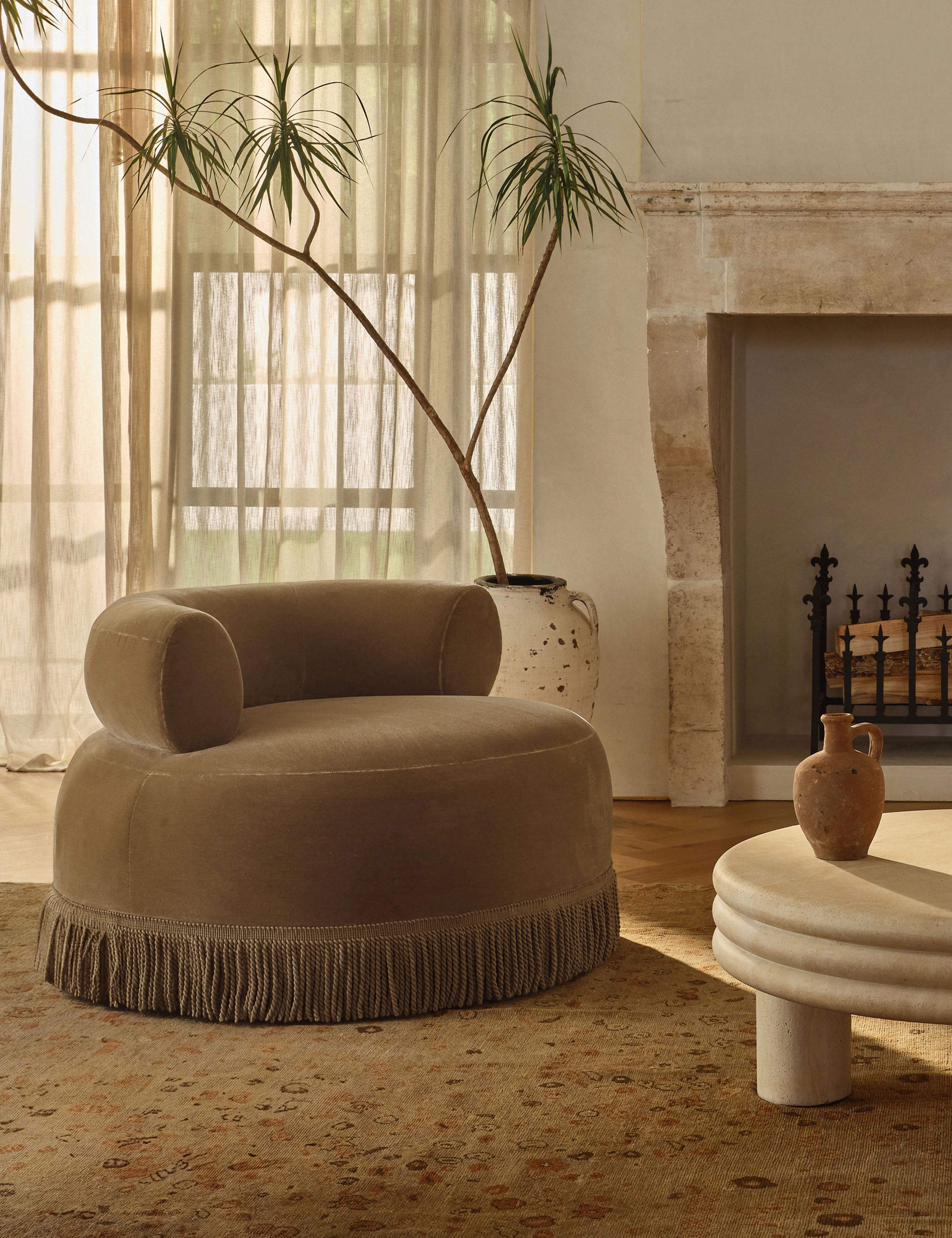 Lenny Swivel Chair - Thumbnail 4