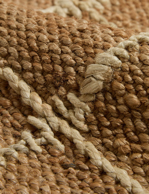 Beddow Flatweave Jute Rug Swatch by Jake Arnold, Natural