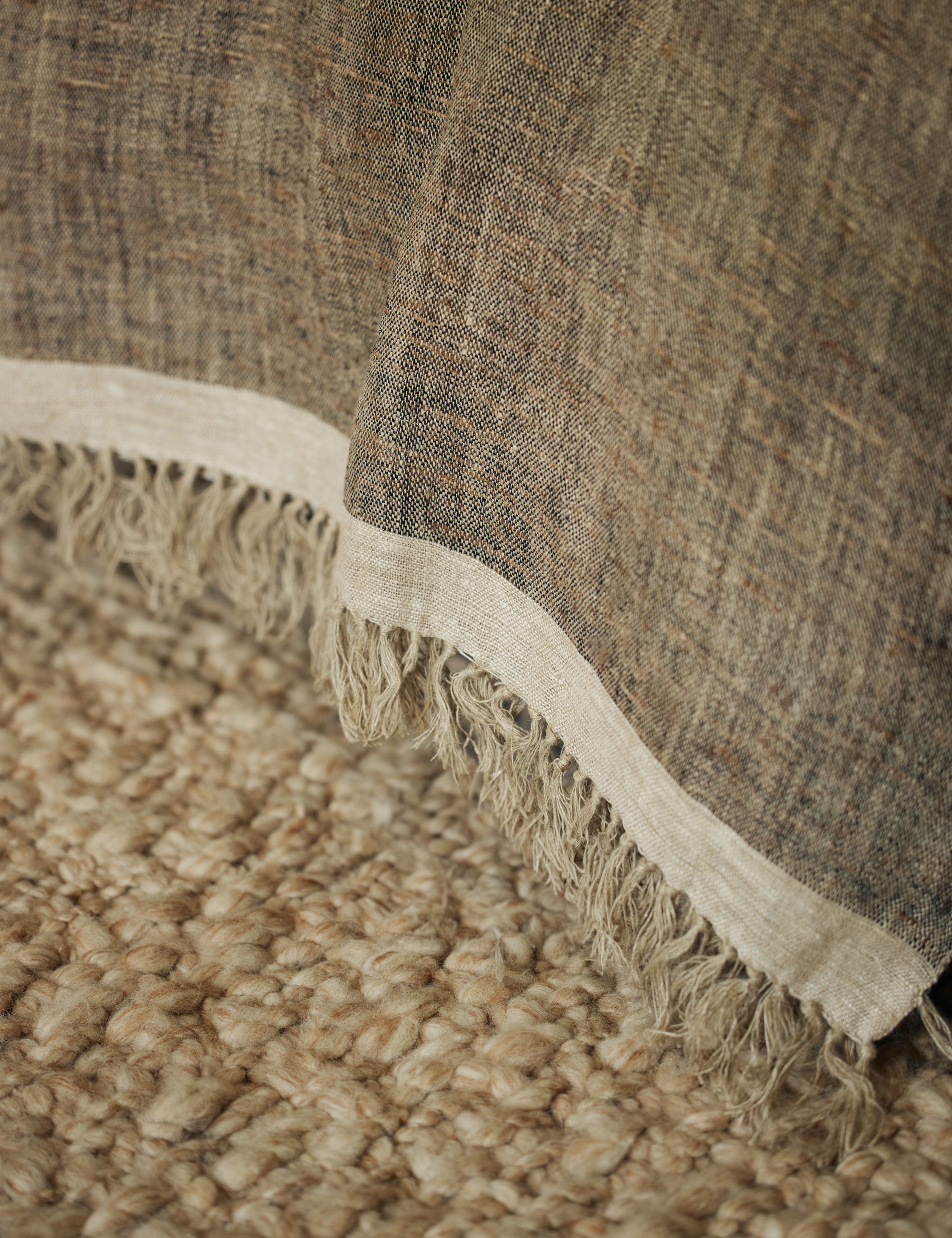 Laba Linen Silk Throw