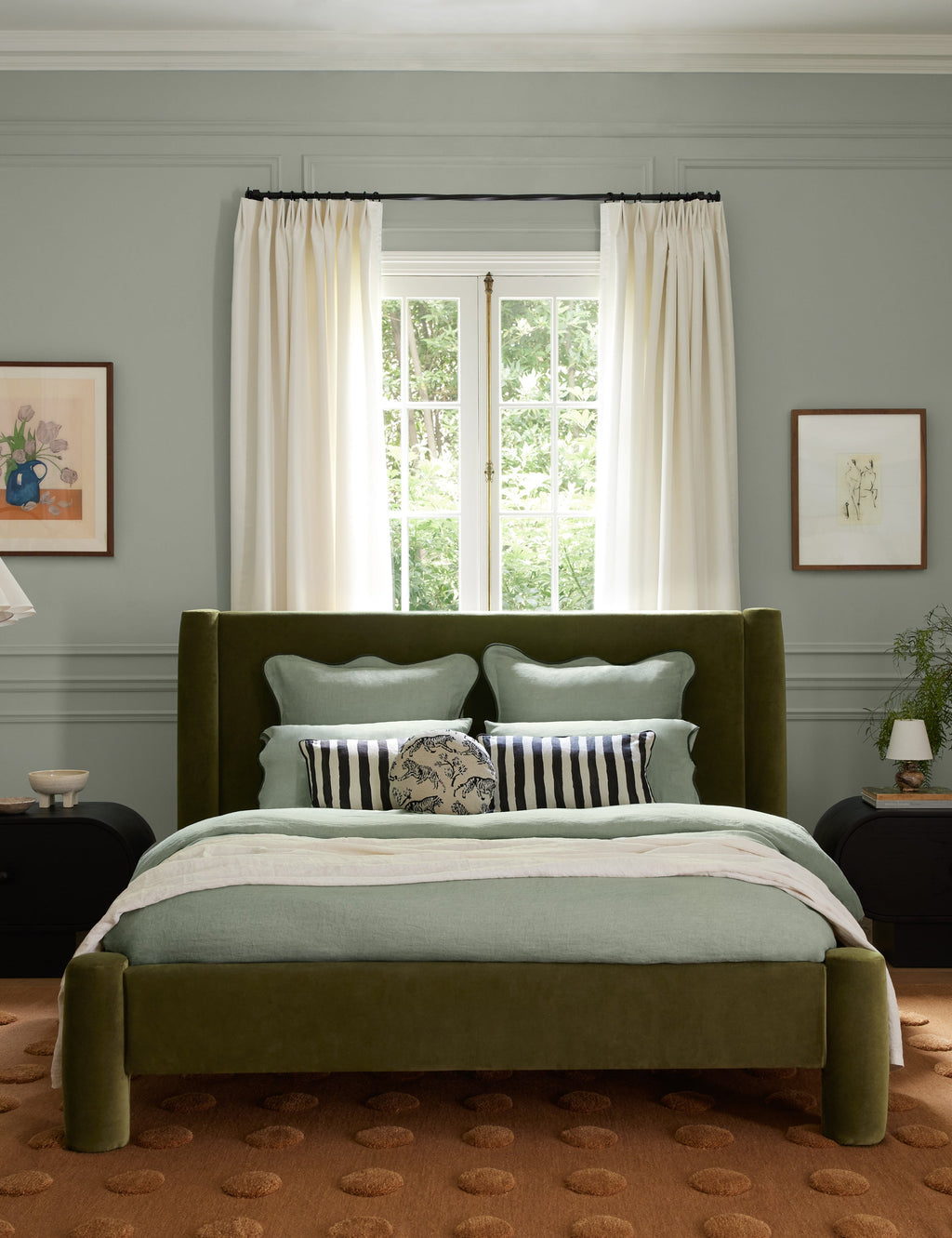 Essie Hemp Duvet Cover by Sarah Sherman Samuel