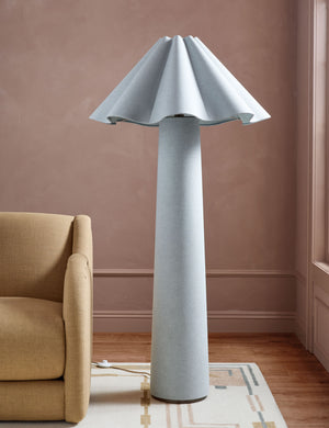 Open Box: Bemand Floor Lamp, Sky Blue