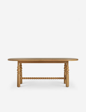 Open Box: Blume Oval Dining Table, Natural 78