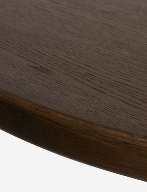 Open Box: Blume Oval Dining Table, Smoked Oak 78