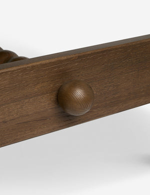 Open Box: Blume Oval Dining Table, Smoked Oak 78