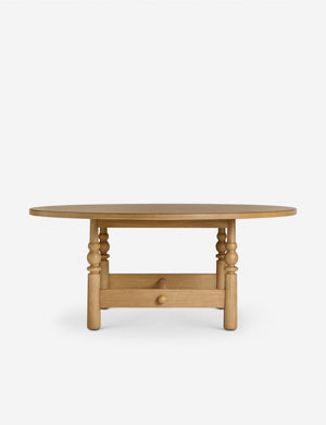Open Box: Blume Round Dining Table, Natural 72