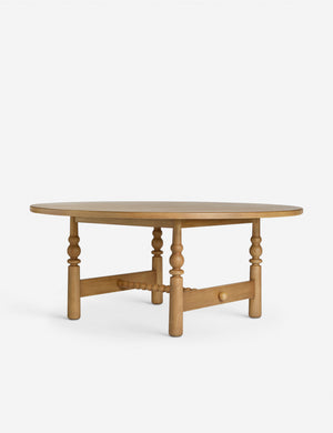 Open Box: Blume Round Dining Table, Natural 72