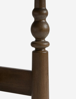 Open Box: Blume Round Dining Table, Smoked Oak 60