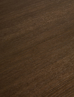 Open Box: Blume Round Dining Table, Smoked Oak 60