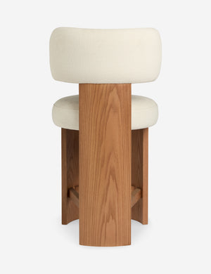 Open Box: Brisbane Counter Stool, Ivory Performance Linen