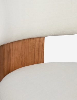 Open Box: Brisbane Dining Chair, Ivory Performance Linen