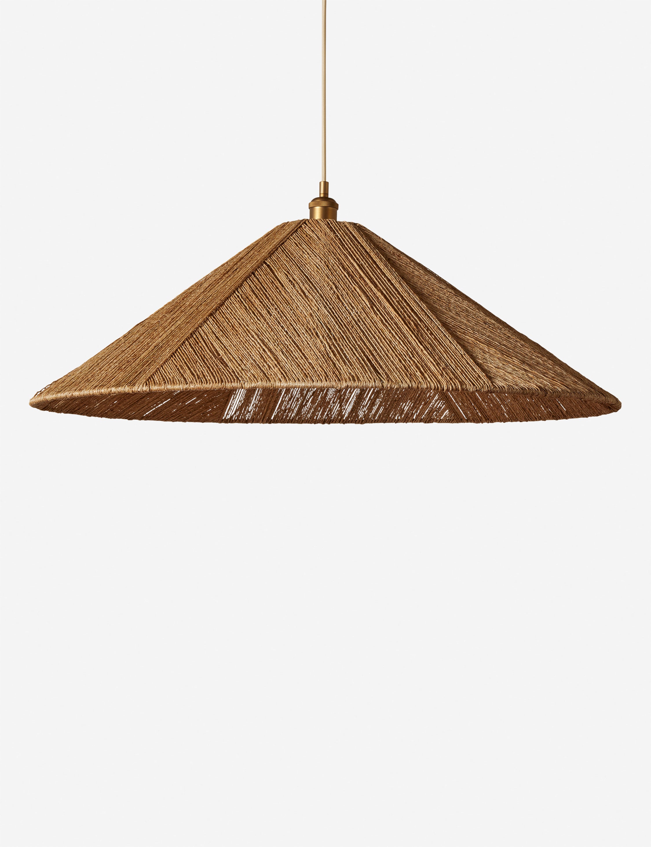 Samina Woven Jute Pendant Light