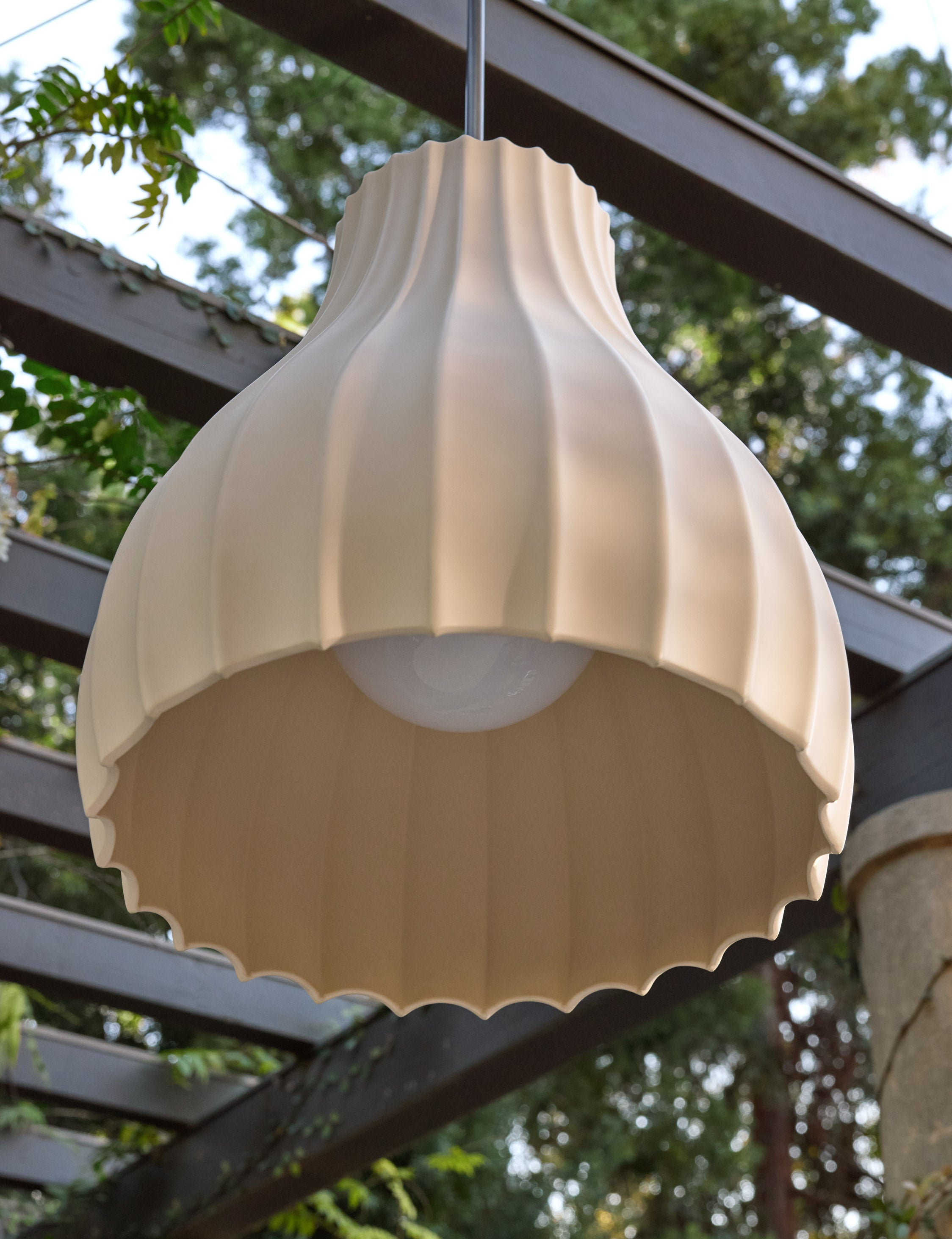 Lulu and Georgia Cading Outdoor Pendant Light - Thumbnail 2