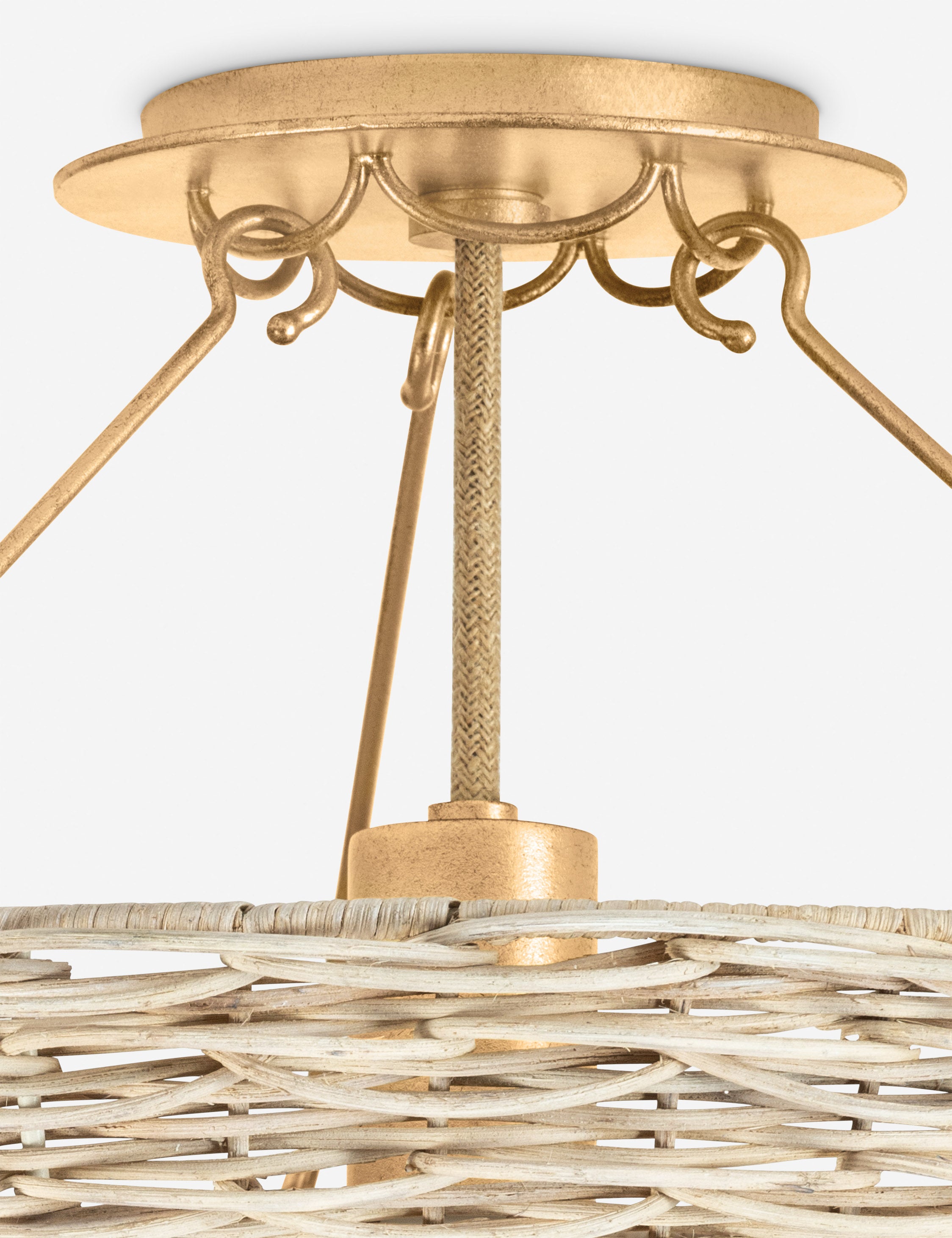 Rakesh Semi-Flush Mount Light - Thumbnail 4