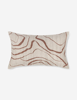 Canyon Terracotta Lumbar Pillow by Élan Byrd