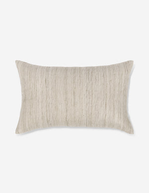 Rear view of the Canyon Terracotta Lumbar Pillow