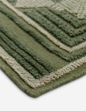 Carlisle Hand-Knotted Wool Rug Swatch by Aimee Song
