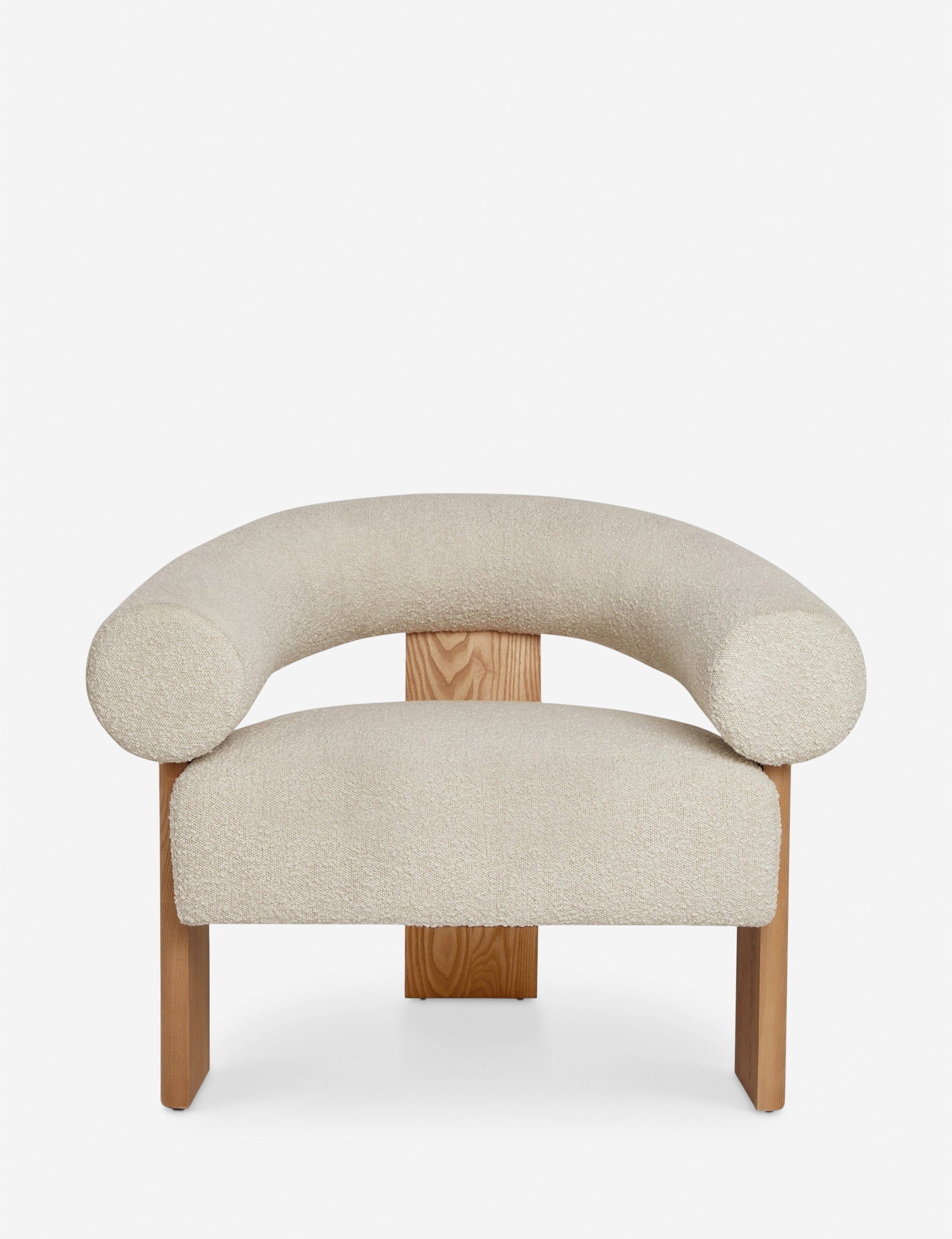 Open Box: Celeste Accent Chair, Cream
