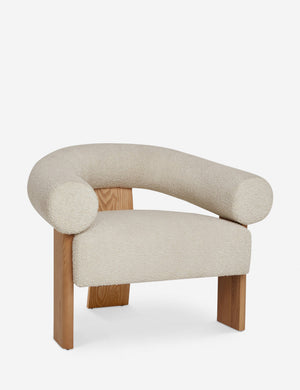 Open Box: Celeste Accent Chair, Cream