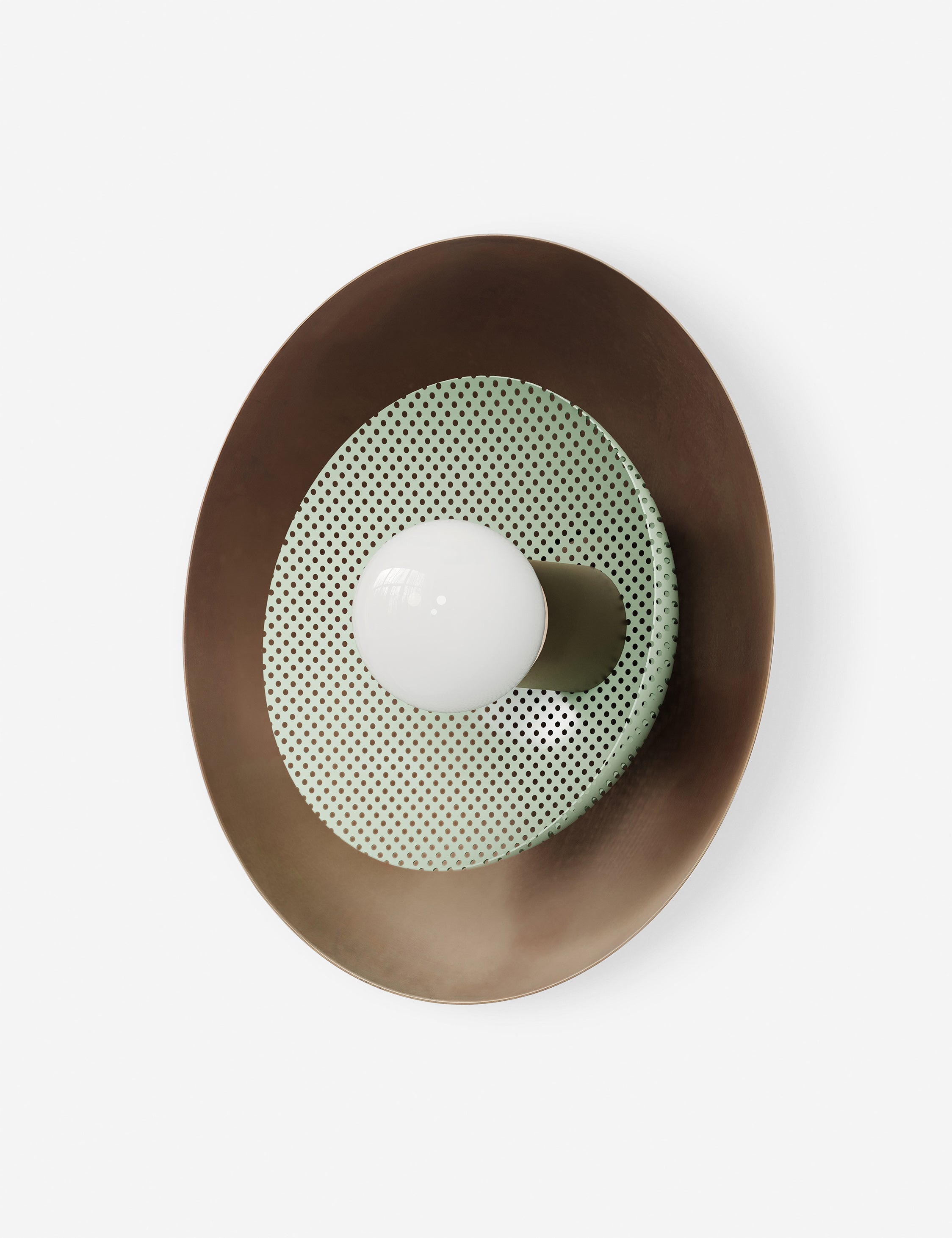 Quick Ship Centric Petite Mesh Wall Sconce