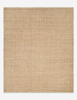 Cerrado Handwoven Jute Rug Swatch, Ivory by Elan Byrd