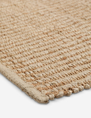 Cerrado Handwoven Jute Rug Swatch, Ivory by Elan Byrd