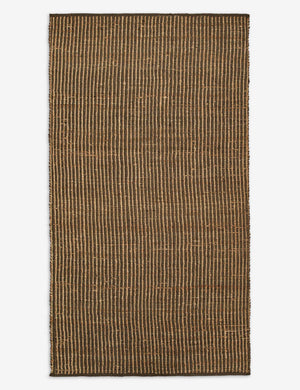 Cerrado Handwoven Jute Rug Swatch, Moss by Elan Byrd