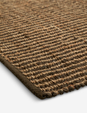 Cerrado Handwoven Jute Rug Swatch, Moss by Elan Byrd