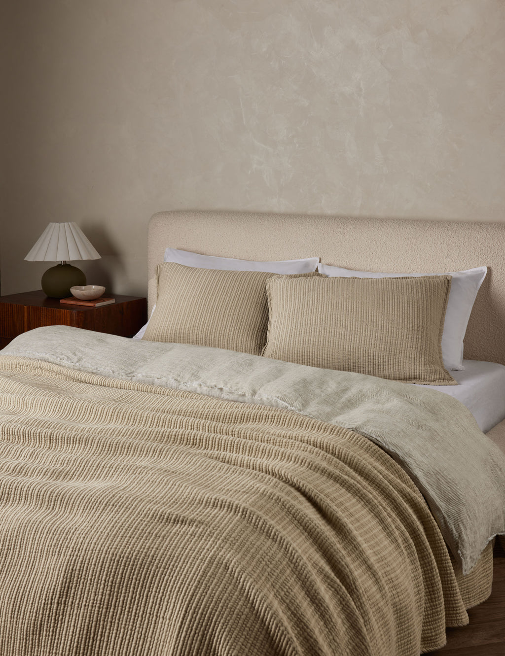 Chatham Cotton Matelasse Coverlet by Pom Pom at Home