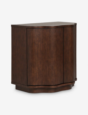 Open Box: Cora Nightstand, Walnut by Lolly Lolly Ceramics