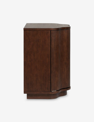 Open Box: Cora Nightstand, Walnut by Lolly Lolly Ceramics
