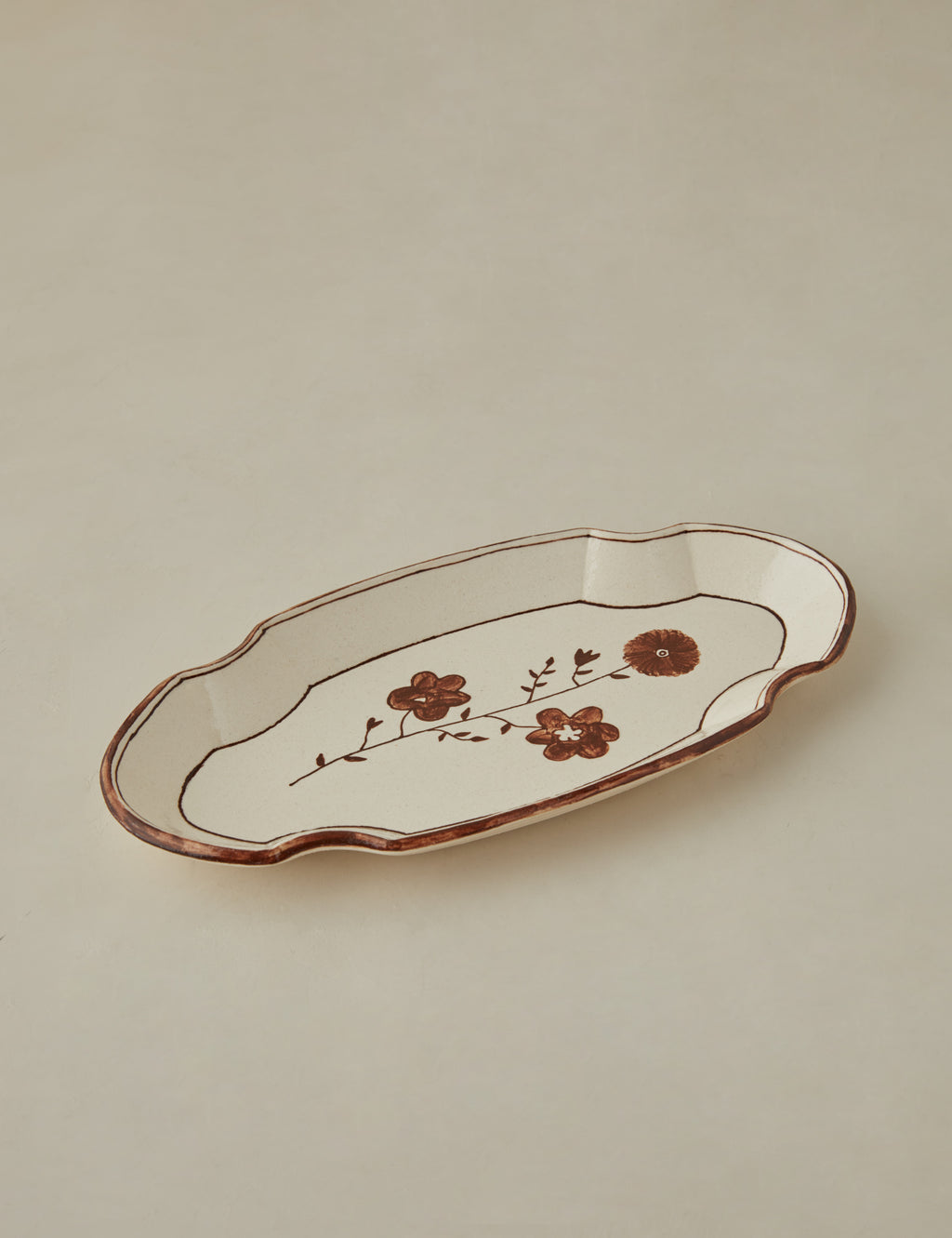 Oval Serving Dish by Stephanie Dawn Matthias