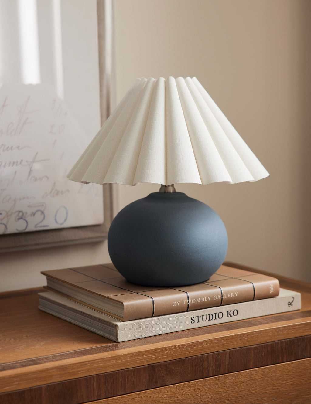 Luis Table Lamp, Blue