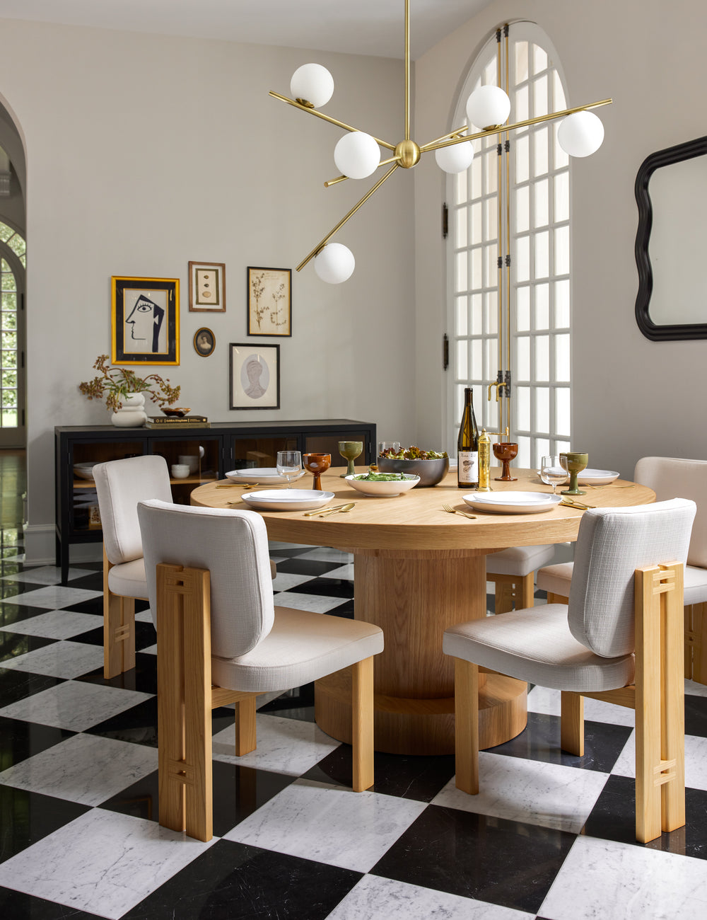 Karine Round Dining Table