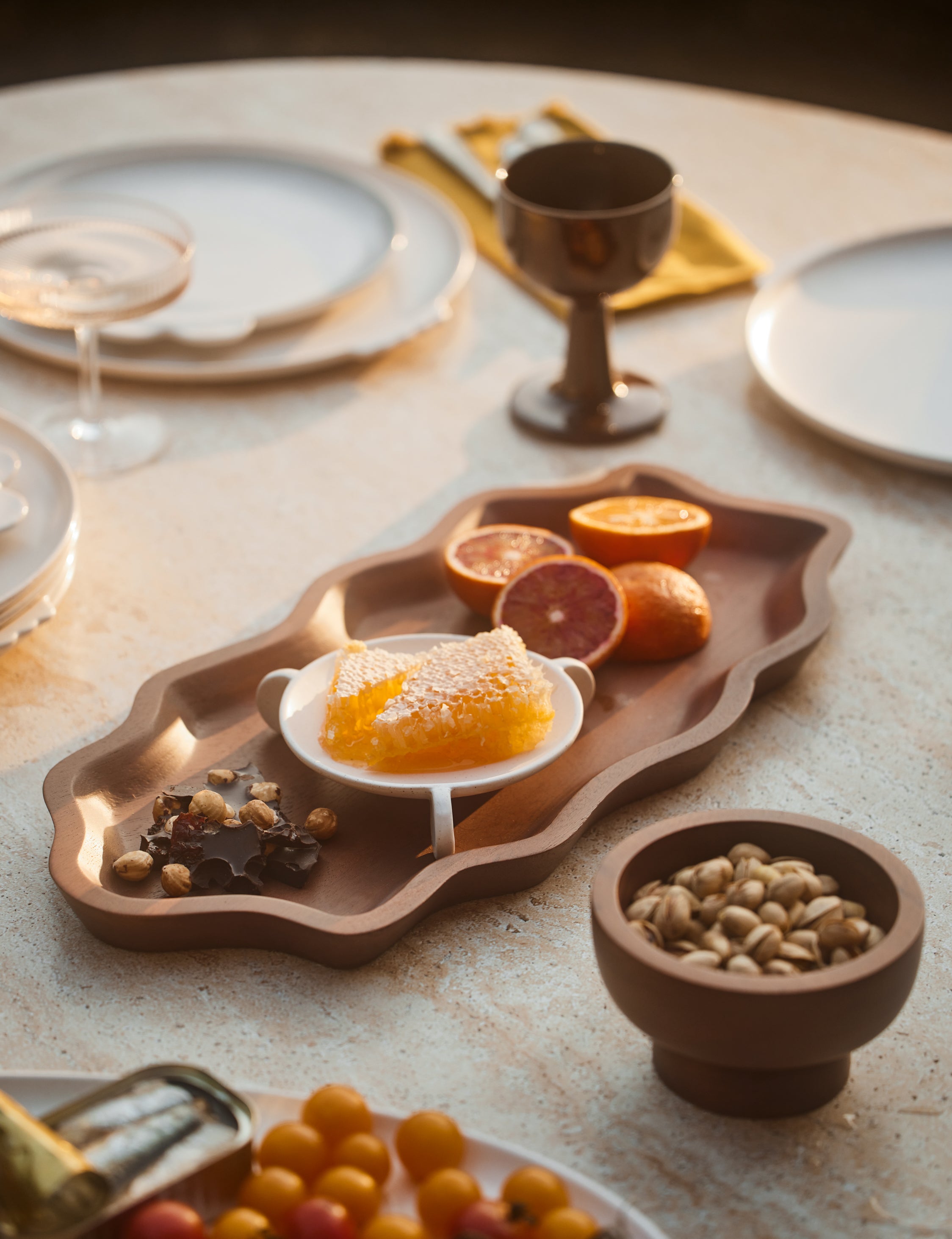 Sarah Sherman Samuel Ruffle Serving Tray - Thumbnail 5
