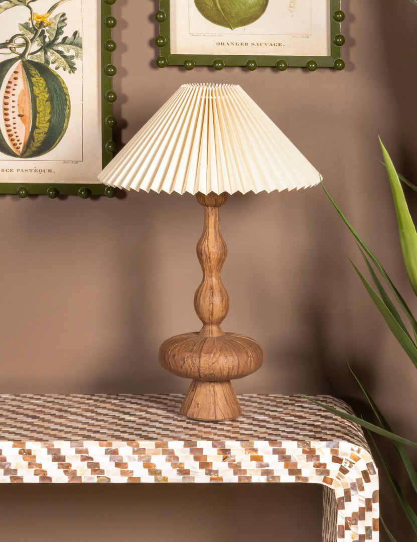 Paris Scultural Resin Table Lamp