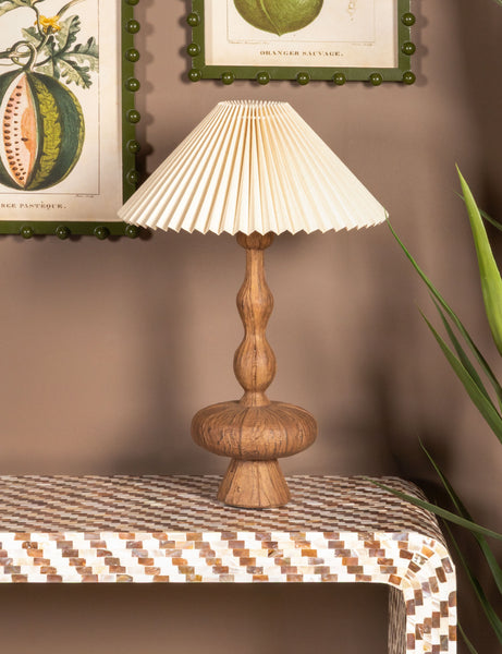Paris Scultural Resin Table Lamp