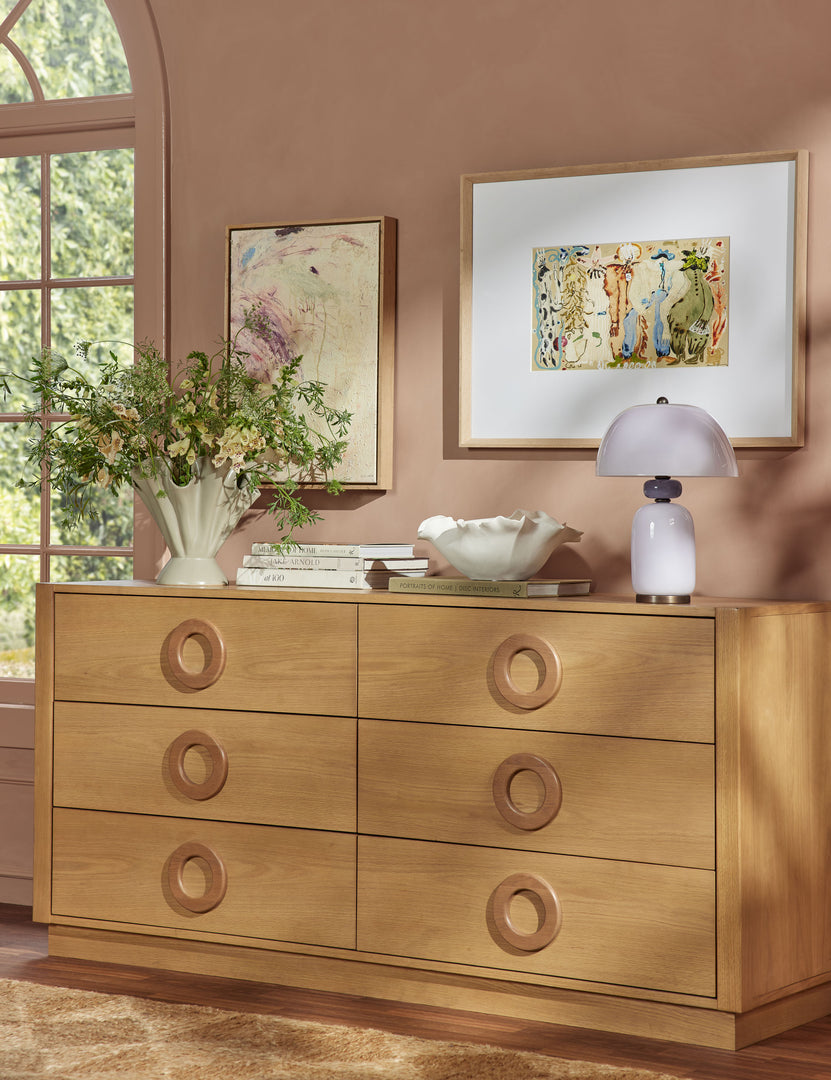 Wick 6-Drawer Dresser in Natural