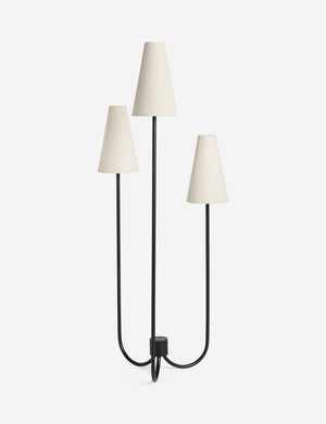 Familia slim 3-tapered shade floor lamp by Aimee Song