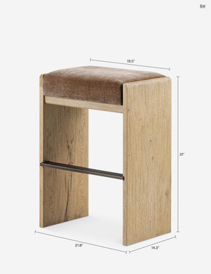 Hardin Bar And Counter Stool : Mushroom / Bar