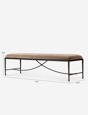 Perlaza Bench : Mushroom